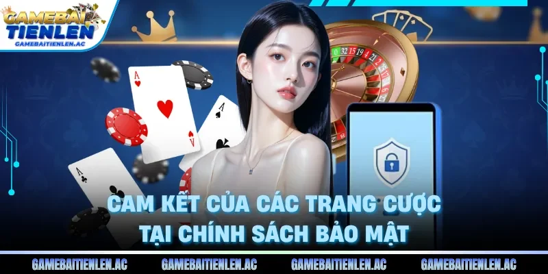 Cam kết của các trang cược tại chính sách bảo mật