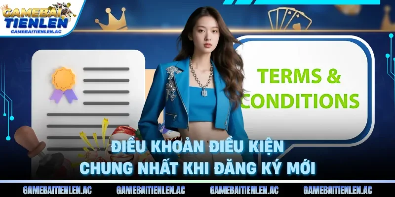 Điều khoản điều kiện chung nhất khi đăng ký mới