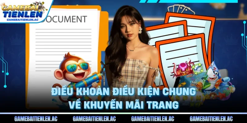 Điều khoản điều kiện chung về khuyến mãi trang